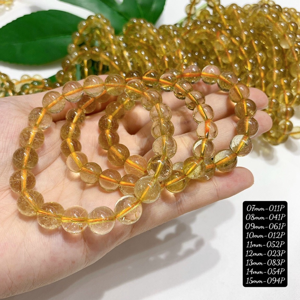 Vòng Tay Tóc Vàng Chuẩn 2A Đủ Size Đẹp Mê Ly