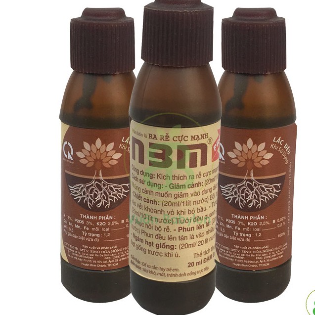 Phân Bón Lá - Kích thích ra rễ N3M (chai 20ml), kích rễ n3m