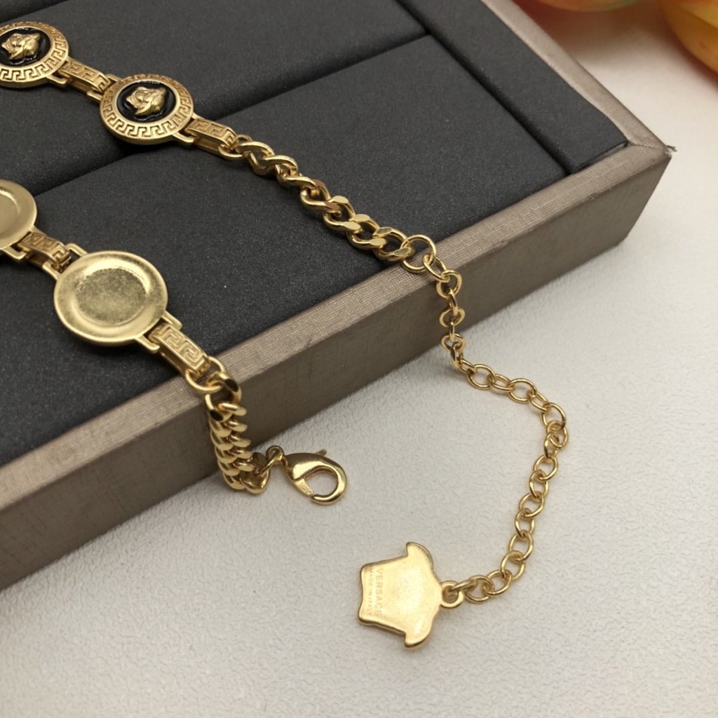 Vòng cổ titan chocker thương hiệu VS mạ vàng sang chảnh VCH12