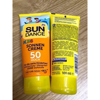 Kem chống nắng cho bé SUNDANCE KIDS LSF 50 xách tay Đức