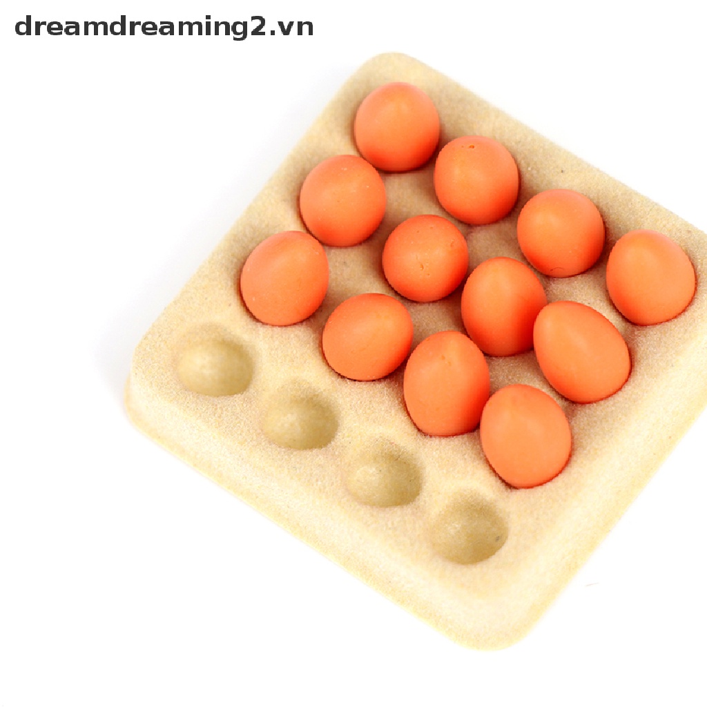 Set 16 Quả Trứng Đồ Chơi mini Tỉ Lệ 1: 12 Cho Bé