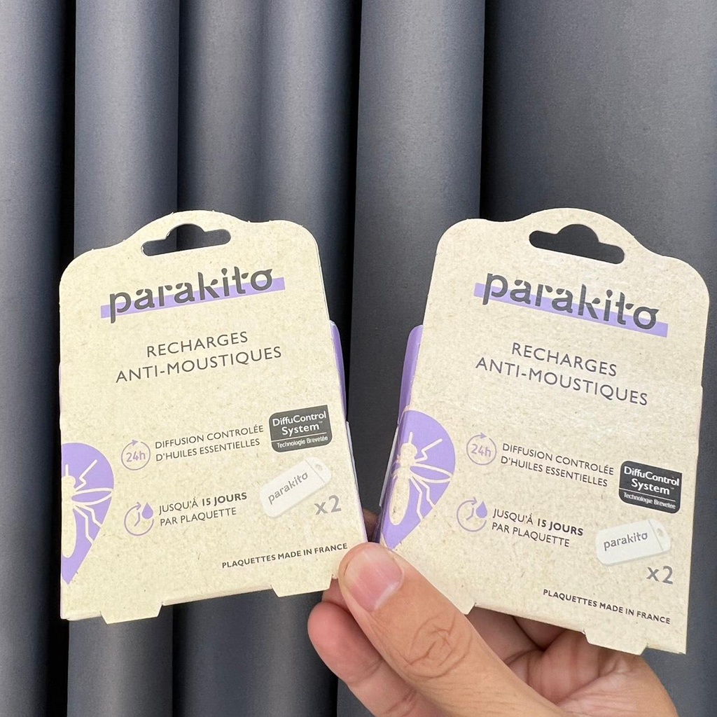 [Có sẵn] [Ảnh thật] Viên sạc muỗi Parakito mẫu mới 2022