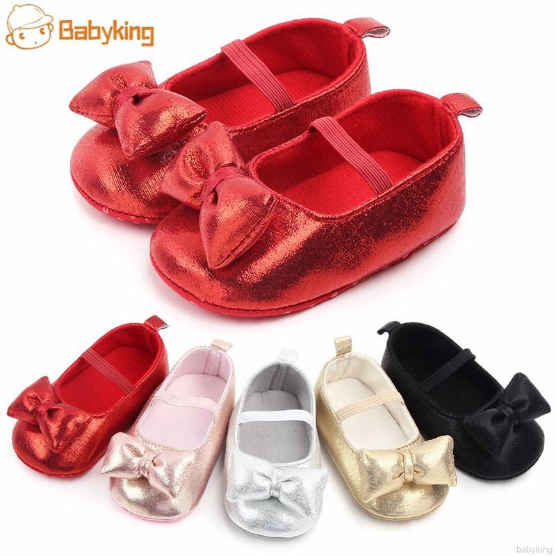 Giày bằng cotton đế mềm xinh xắn thời trang mùa thu cho bé