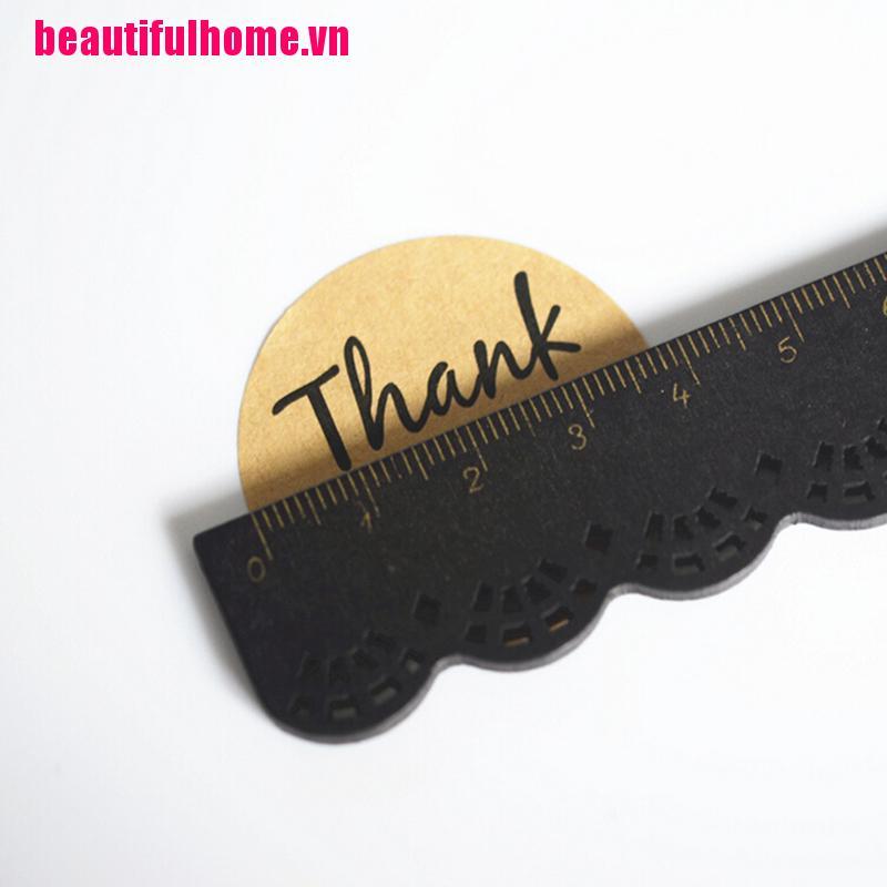 Hình Dán 60 &quot;Thank You&quot; Với Kraft