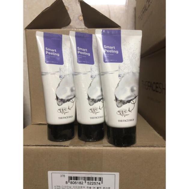 Tẩy Da Chết [CHÍNH HÃNG] Trắng Da Ngọc Trai The Face Shop Peeling 120ml | BigBuy360 - bigbuy360.vn