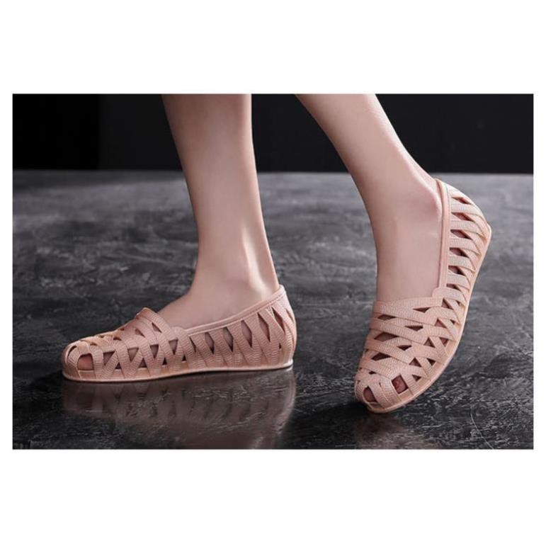 Giày Đi Mưa Thời Trang Nữ Siêu Dễ Thương Dạng Đan Ô | BigBuy360 - bigbuy360.vn