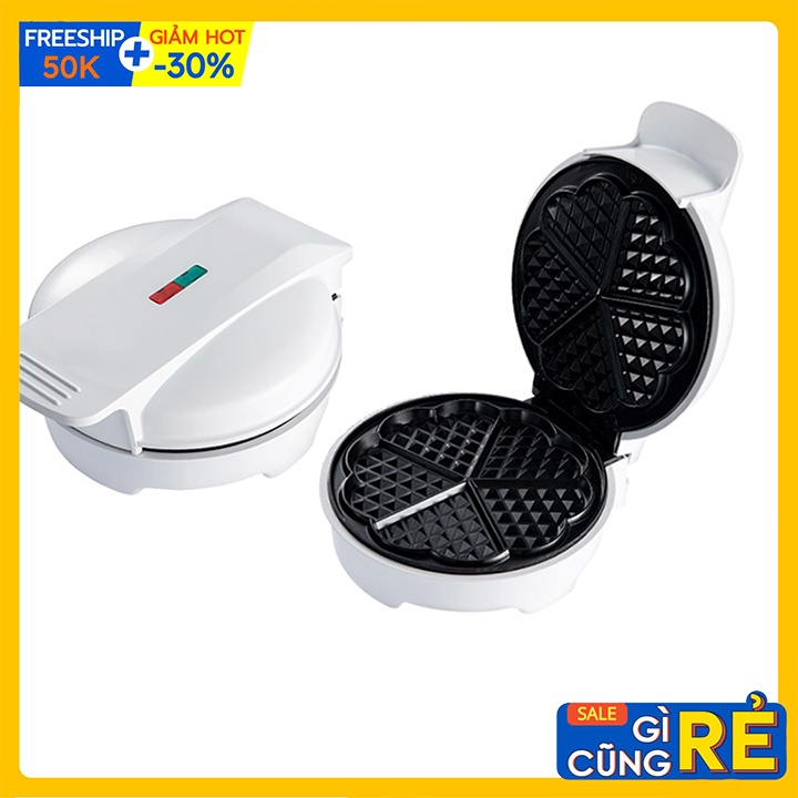 Máy Làm Bánh Waffle - Máy Bánh Kẹp Sokany Chính Hãng