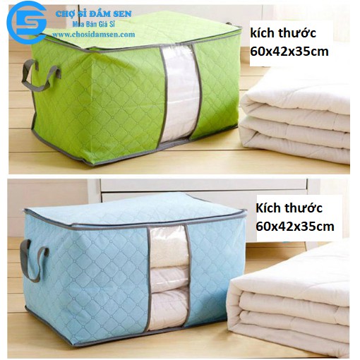 Túi đựng chăn màn dáng ngang, đựng quần áo, đồ tiện dụng, các đồ đạc cần thiết