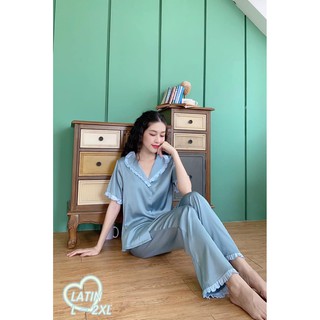 BỘ NGỦ QUẦN LỬNG LỤA THÁI BIGSIZE 45-75KG