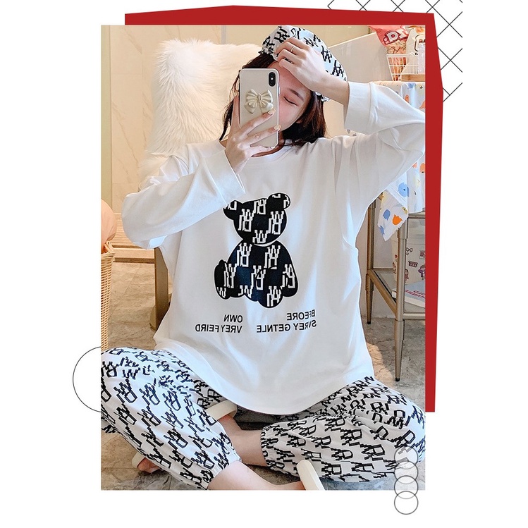 Bộ Bầu Dài Tay Sau Sinh-SAQ169