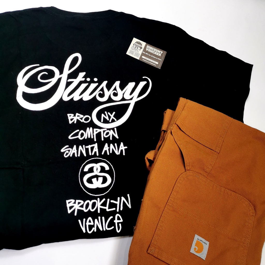 Áo thun STUSSY - Nam Nữ ¦ Streetwear-Unisex-Oversize -Bigsize ¦ 100%cotton thoáng mát khôn dão