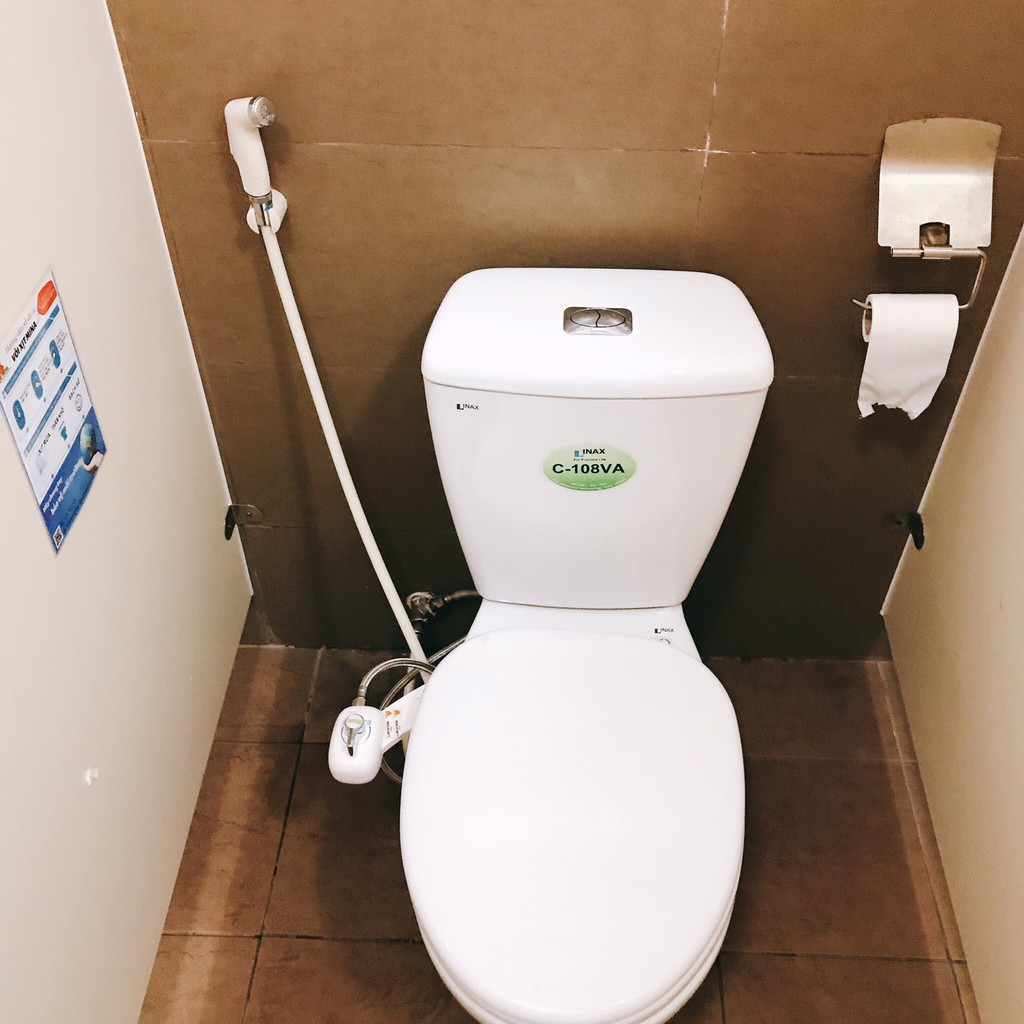 Vòi Xịt Vệ Sinh Thông Minh Mina Bidet. Bảo Hành Đổi Mới 36 Tháng. Công Nghệ Nhật. Lắp Đặt Không Cần Tháo Rời Nắp Bồn Cầu