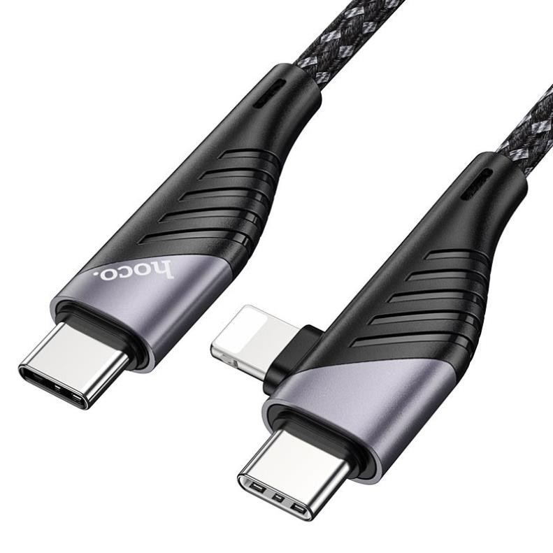 CÁP SẠC 2 IN 1 ĐA NĂNG HOCO U95 PD 20W VÀO TYPE-C RA VÀ TYPE-C/IP