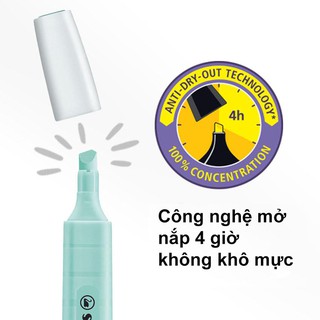 [DA ĐEN] [RẺ NHẤT] Bút Dạ Quang Stabilo Swing Cool HL275