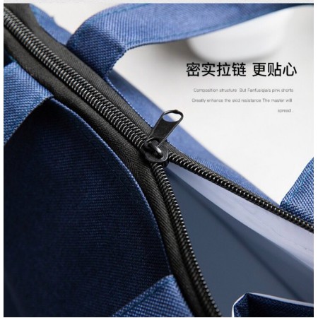 Túi đựng cơm vải Oxford giữ nhiệt nóng - lạnh Let's take a tea break