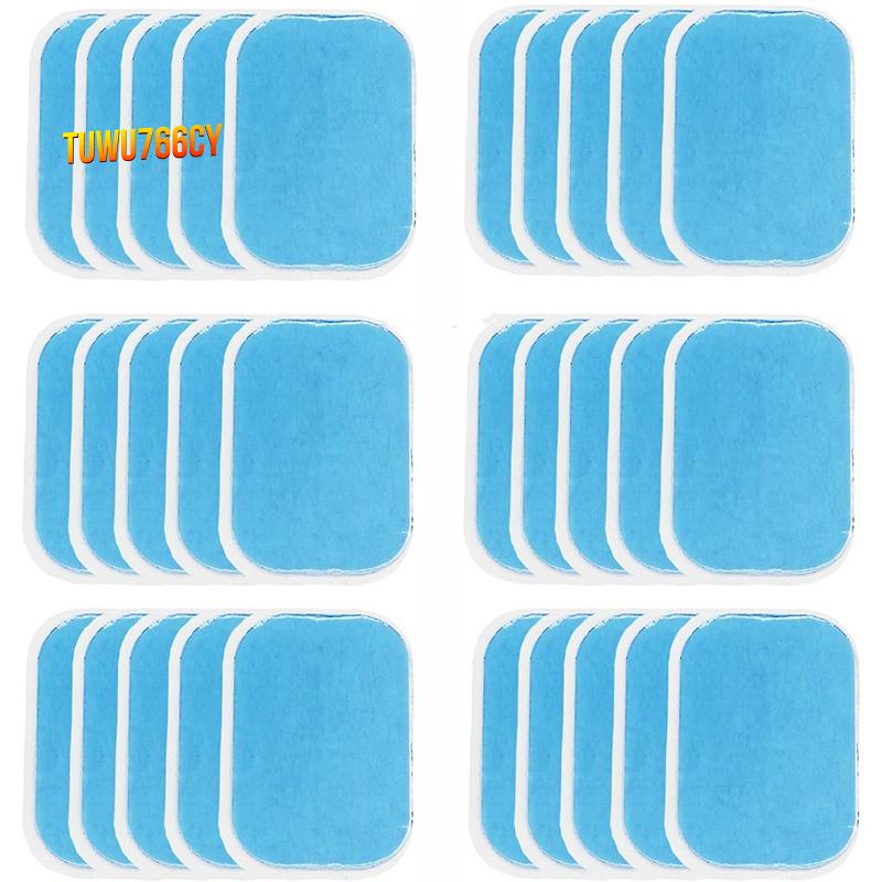 Bộ 30 Miếng Gel Dán Thay Thế Cho Máy Mát Xa Cơ Bụng