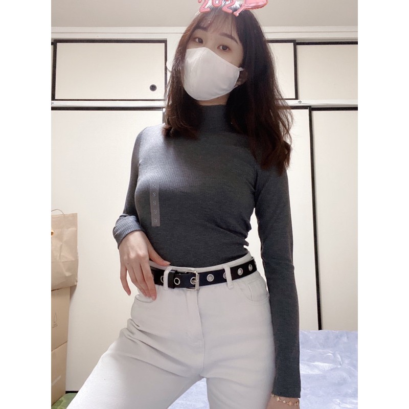 Áo len tăm nữ Uniqlo mềm mịn