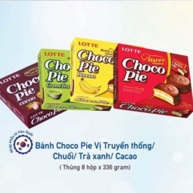 Bánh Lotte Chocopie hộp 336g