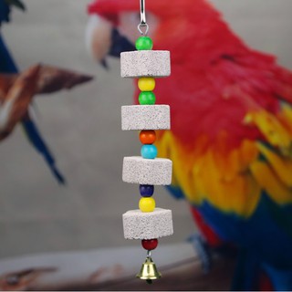 Chùm Móc Treo Đồ Chơi Kiêm Mài Mỏ Cho Vẹt