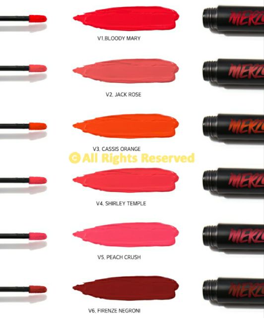 (GRAB / NOWSHIP) (DATE 25-08-2022) [Best Seller] Son Kem Lì Merzy The First Velvet Tint