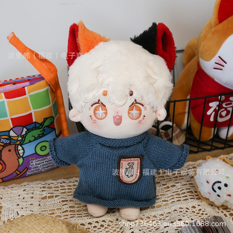 Áo len, khăn quàng cổ cho doll 20cm - Outfit doll 20cm - Quần áo búp bê