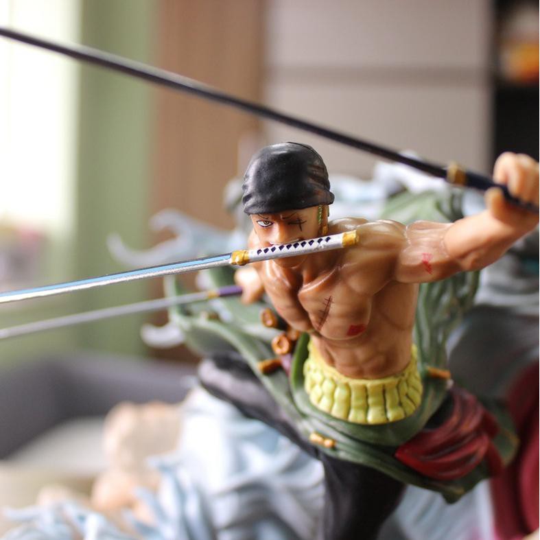 Mô hình Figure Zoro GK Resin Hổ trắng - mô hình One Piece.