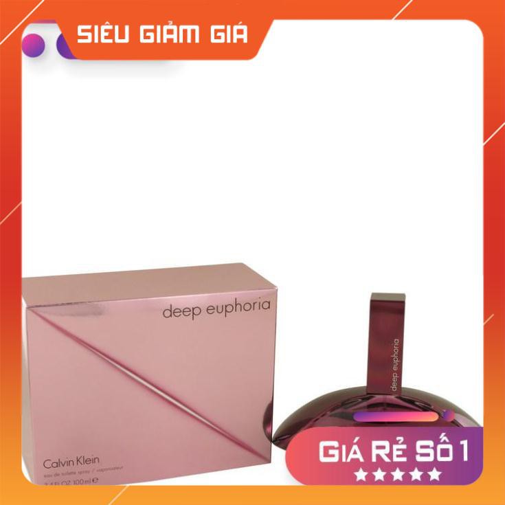 [New 2021] Nước hoa nữ Calvin Klein Deep Euphoria EDT 100ml Full Seal ⚜️Hàng Authentic⚜️