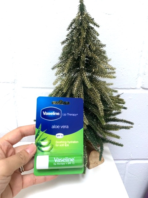 Son BILL UKdưỡng môi VASELINE LIP THERAPY SPF15 nguyên bản original aloe vera nha đam cocoa butter rose hoa hồng | BigBuy360 - bigbuy360.vn