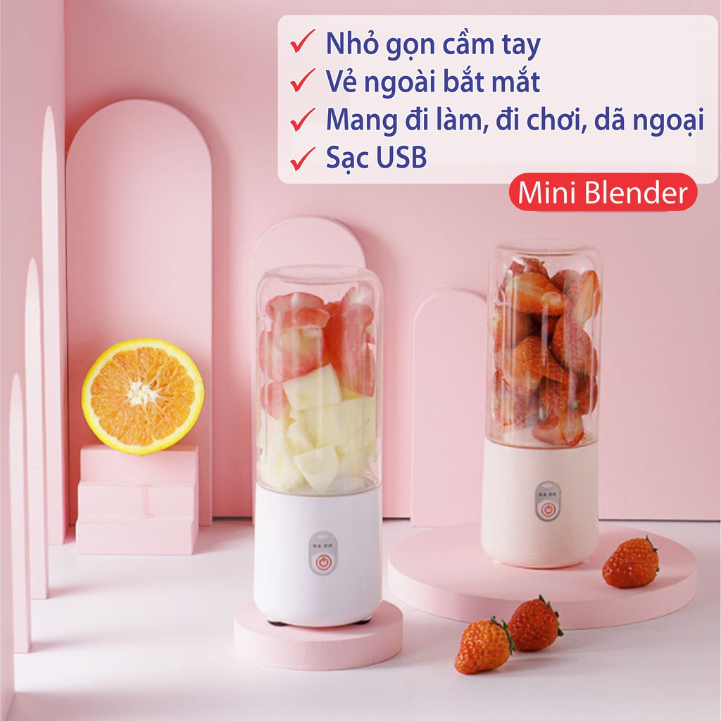 Máy Xay Sinh Tố Cầm Tay Đa Năng, Nhỏ Gọn, Tiện Ích [LỖI 1 ĐỔI 1]