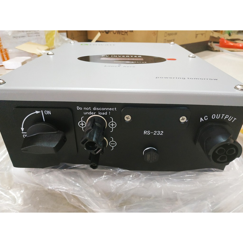 Bộ Hòa Lưới Inverter Growatt 3000-S 3kW- BH 5 Năm