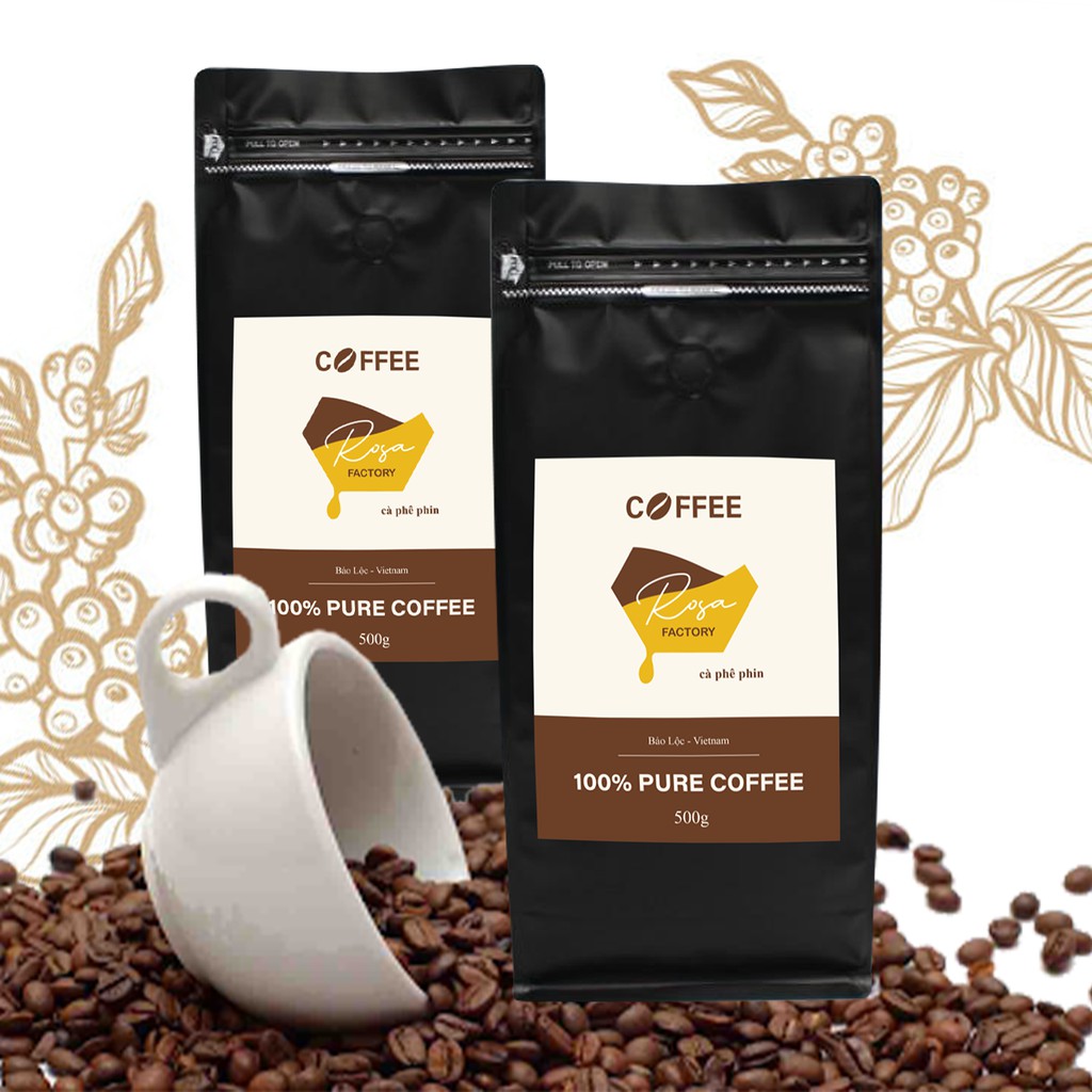 [GÓI 500G] Cà Phê Bột Robusta 100% nguyên chất rang mộc - đậm đắng chuẩn Việt - thơm ngon - hậu ngọt - Cafe Honey Mys | BigBuy360 - bigbuy360.vn