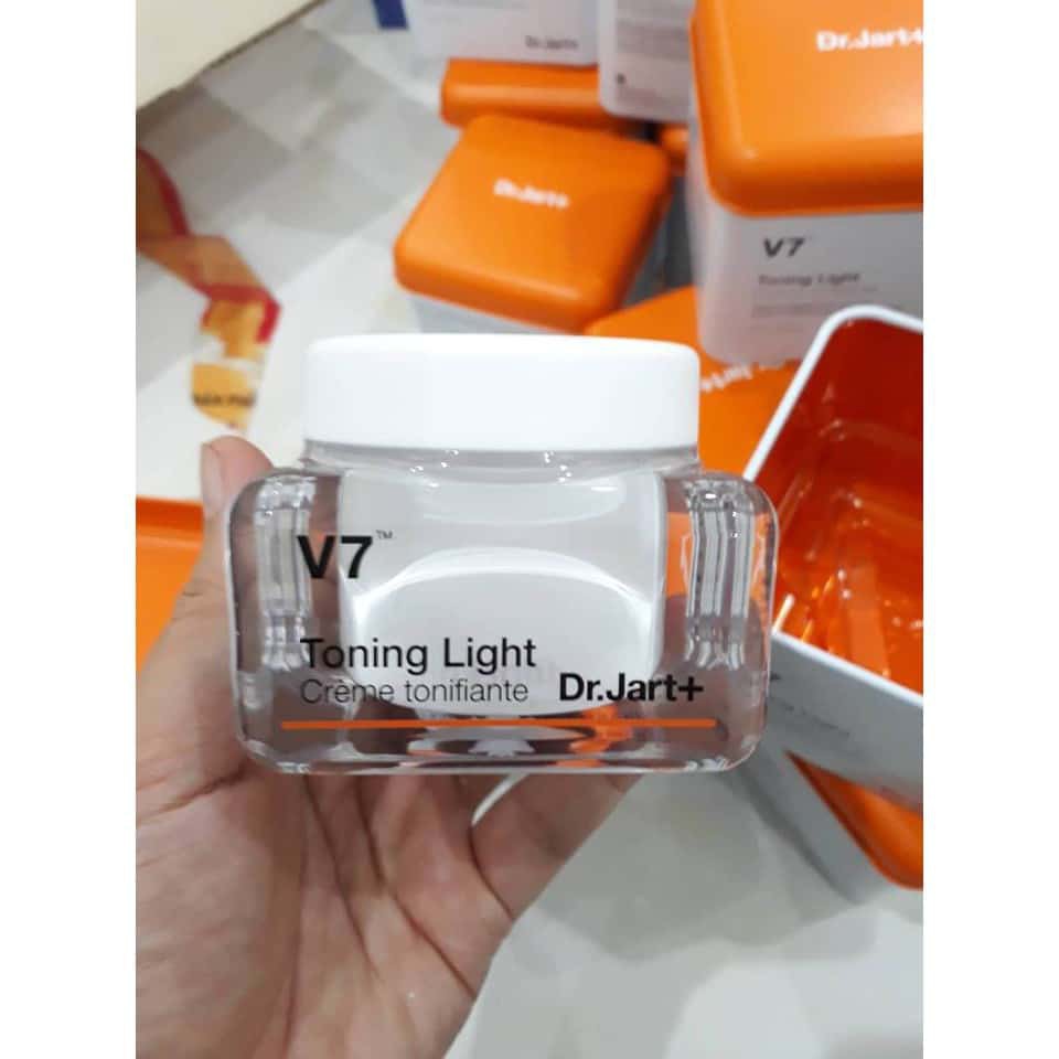 Kem V7 Toning Light Dr.Jart chính hãng Hàn Quốc hộp vuông 50ml 2020