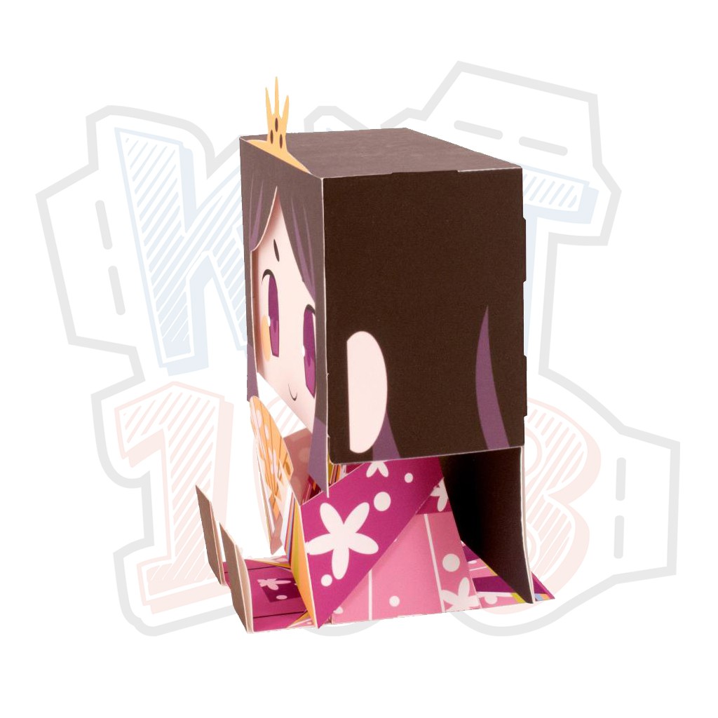 Mô hình giấy Anime Chibi cute Công chúa Kaguya