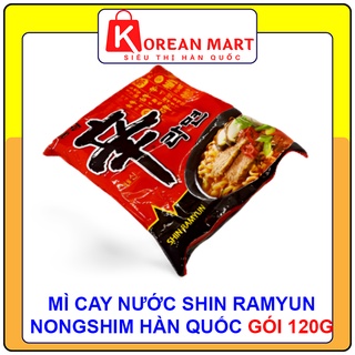 MỲ SHIN RAMYUN CAY NƯỚC HÀN QUỐC GÓI 120G