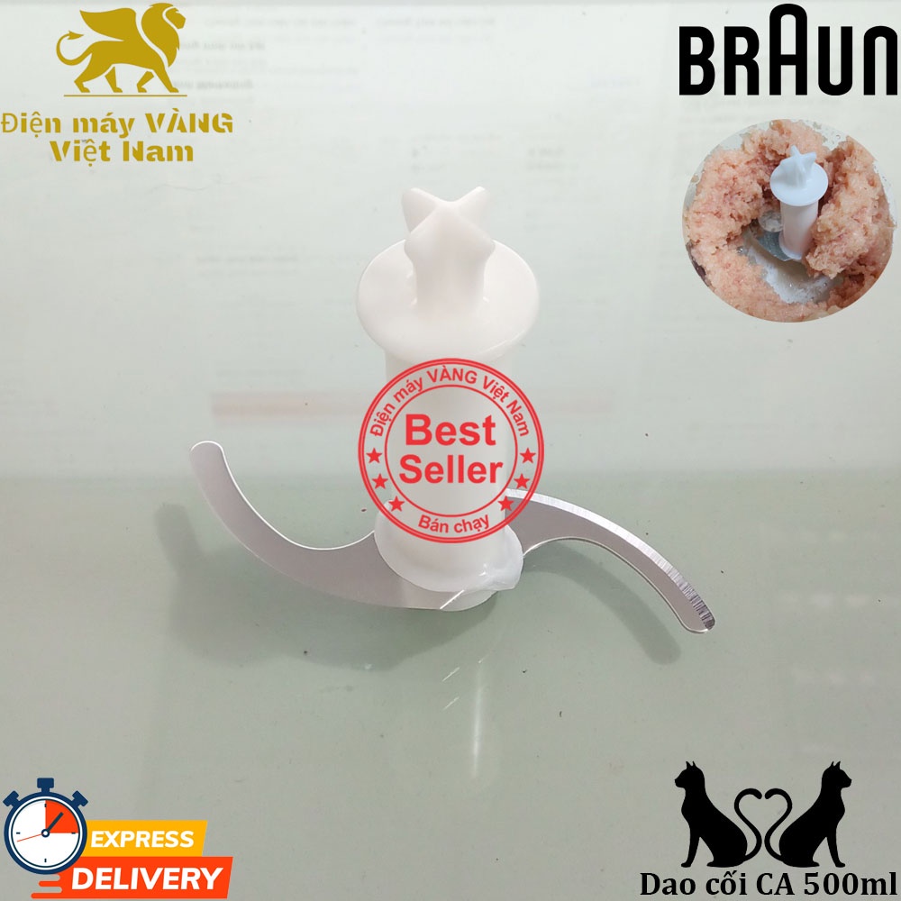 Dao xay thịt cối CA 500ml  máy xay Braun MQ535 MQ5235 MQ5035 MQ3035