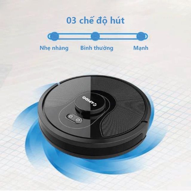 Robot hút bụi và lau nhà thông minh rapido rr8 . Vacuum cleaner robot