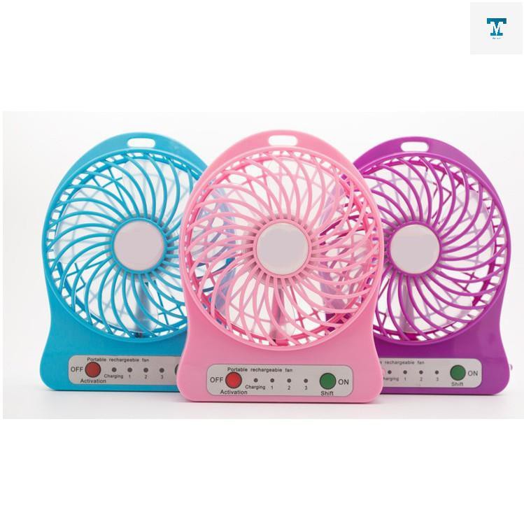 Quạt Sạc Tích Điện USB mini Fan