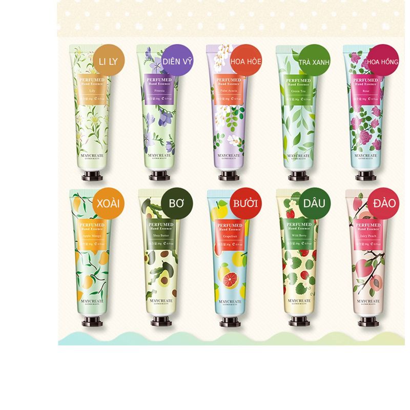 Kem Dưỡng Da Tay Mini Maycreate Chính Hãng MCE110