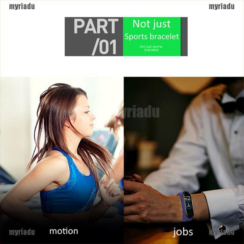 Vòng Đeo Tay Thông Minh M4 Chống Nước Màn Hình Oled Cao Cấp