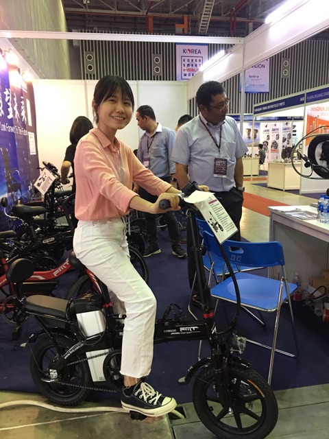 Xe đạp điện gấp FMT CITY ELF  Pin Lithium 10Ah/12Ah