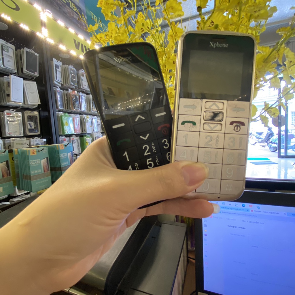 Điện thoại cho người già V6216/X6216  - Máy Cũ
