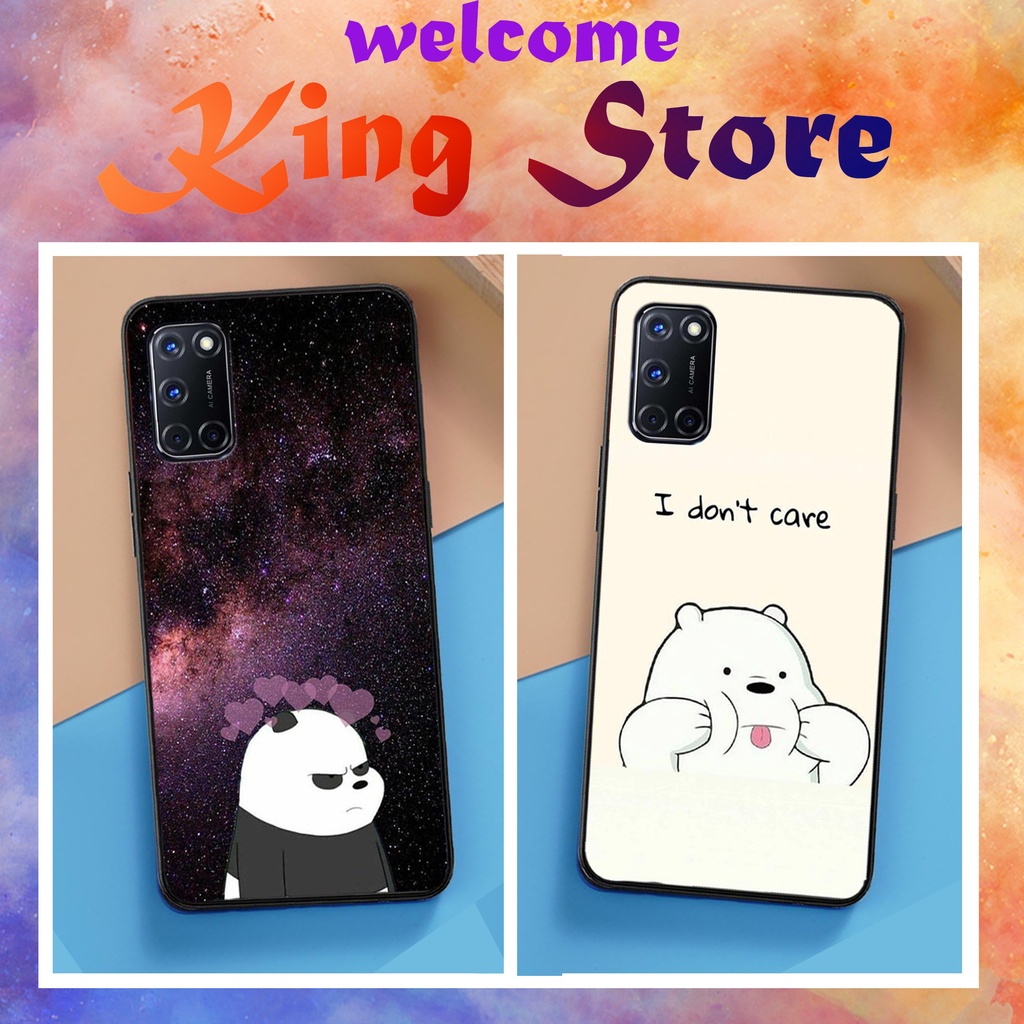 [SIÊU ƯU ĐÃI] Ốp lưng Oppo A52/A53/A92 in hình chú gấu beer siêu đẹp, độc, lạ_KINGSTORE.HN_Ốp lưng điện thoại