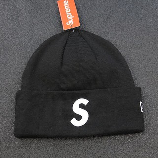 (Ảnh thật) Mũ len Sup. New Era S Logo Beanie