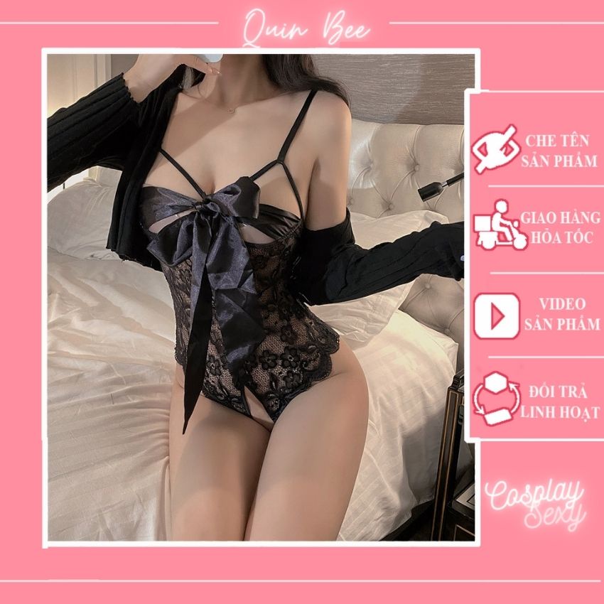 Đồ ngủ liền thân 2 trong 1 (ghi chú kg và chiều cao) - QUIN BEE