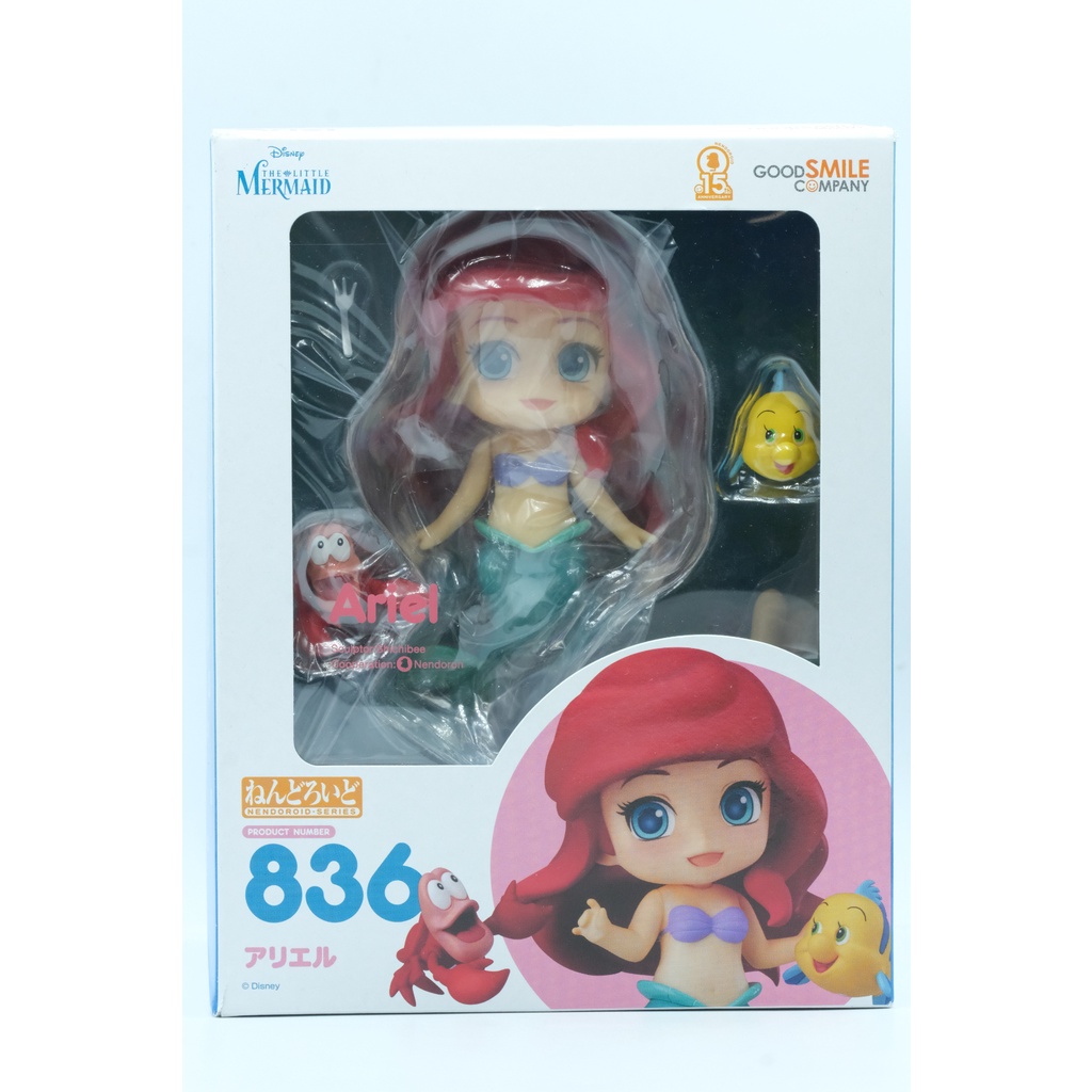 Mô hình Nendoroid Ariel Chính hãng GSC Good Smile Company 836 The Little Mermaid Nàng tiên cá Hàng New Nguyên Seal