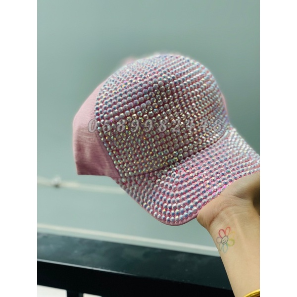 Nón Kết Đính Đá Lấp Lánh