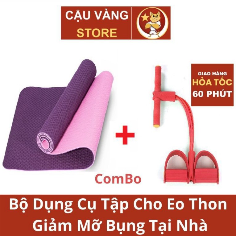 Bộ dụng cụ tập cơ bụng thể dục gym tại nhà, đốt tan béo mỡ bụng dưới, cho eo thon, giảm cân nhanh cấp tốc an toàn nam nữ