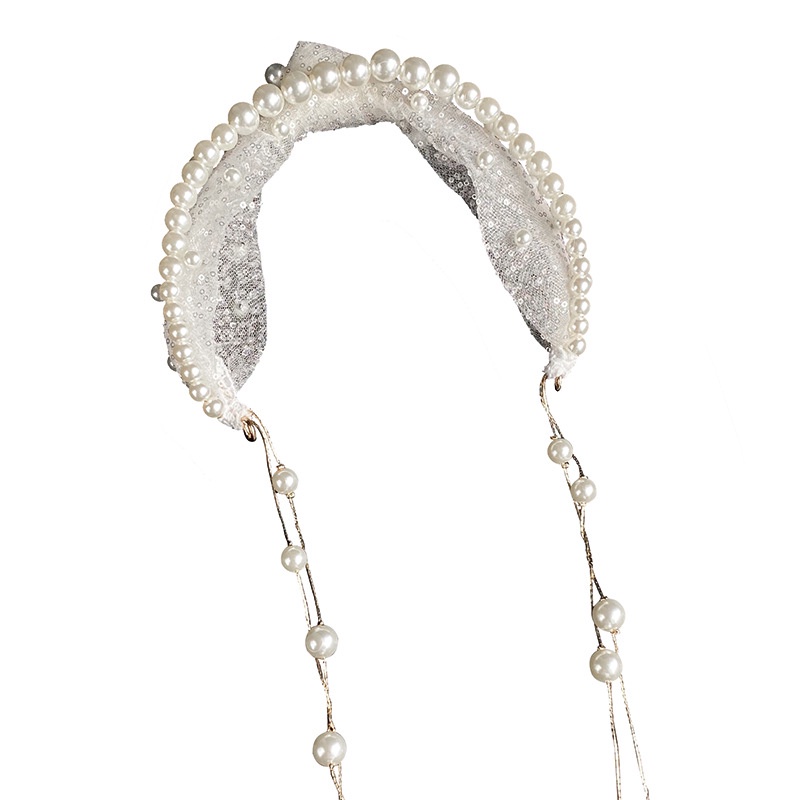 Cài Tóc Đính Ngọc Trai Sang Trọng Cho Cô Dâu