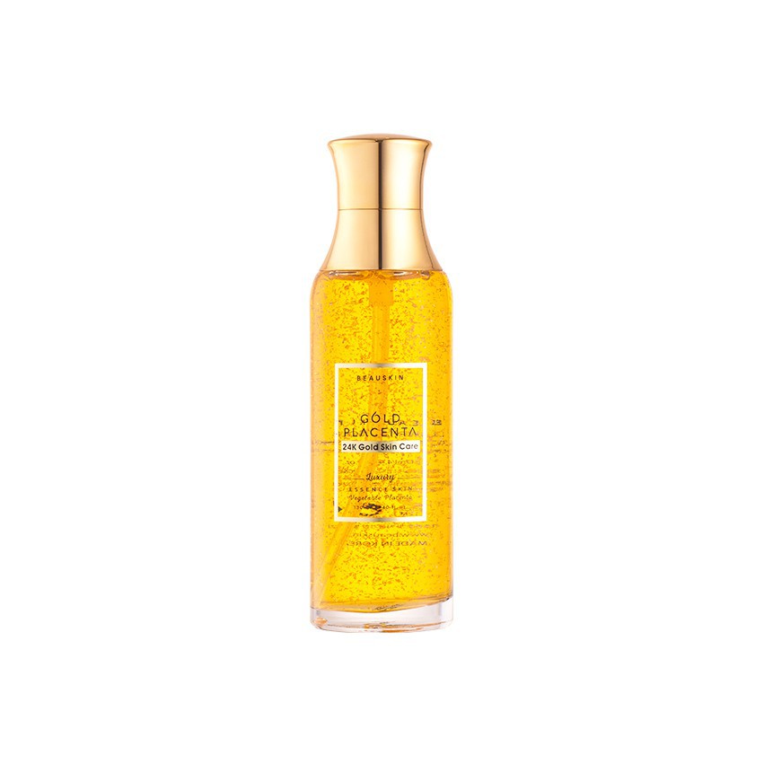Nước hoa hồng ngừa lão hoá da Beauskin Placenta Gold Luxury 24k 130ml | BigBuy360 - bigbuy360.vn