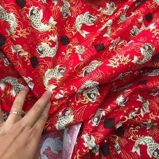 Vải hoạ tiết Nhật bản
